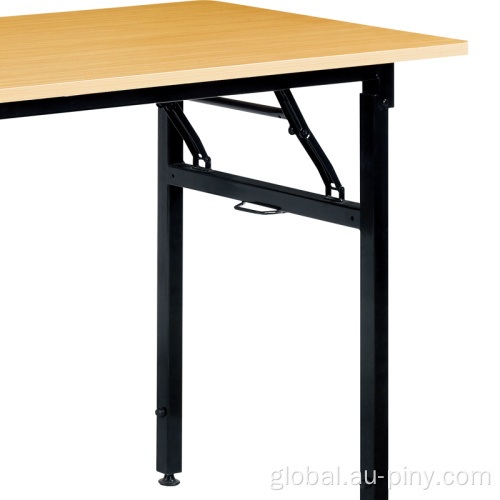 Desks With Wheel Japanese Style Wooden folding table Supplier